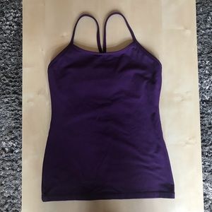 Size 6 Power Y Tank lululemon
